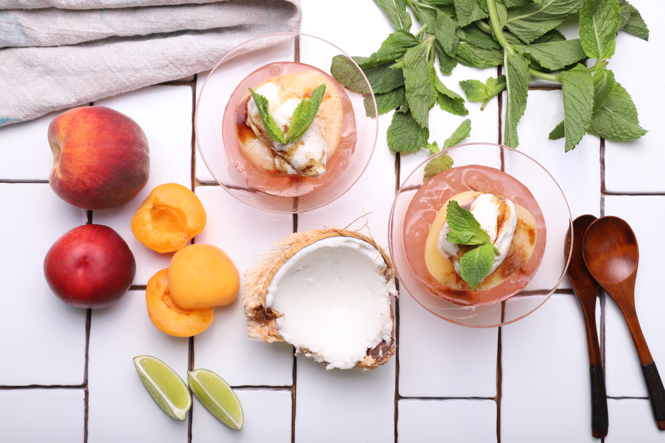 Peach Compote ft. Caramelised Balsamic