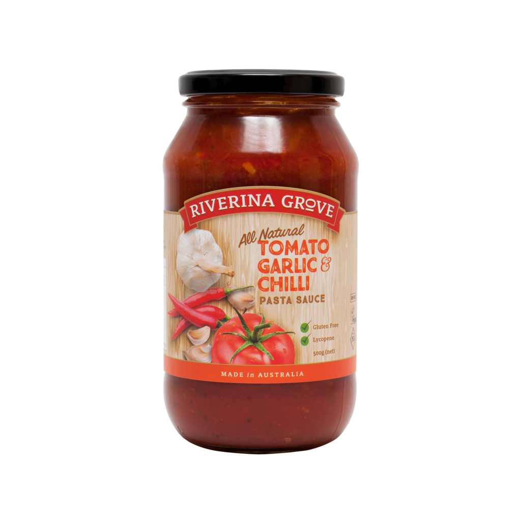 Tomato Garlic & Chilli Pasta Sauce